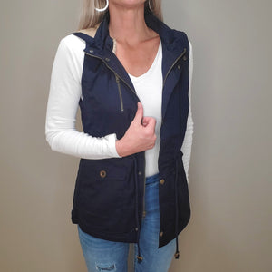 On The Go Fur Lined Vest