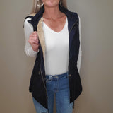 On The Go Fur Lined Vest