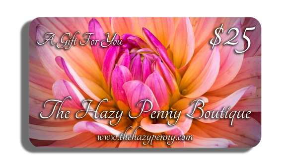 The Hazy Penny Boutique Gift Card - $25