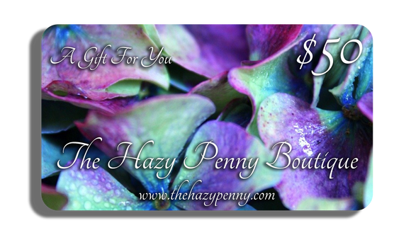 The Hazy Penny Boutique Gift Card - $50