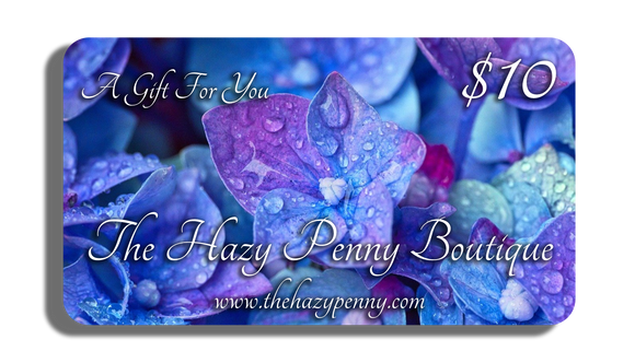 The Hazy Penny Boutique Gift Card - $10